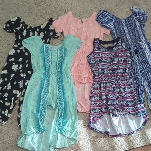 Lot Of Justice Rompers, Size 10